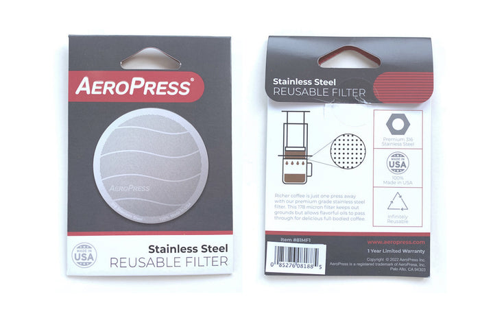 AEROPRESS STAINLESS STEEL REUSABLE FILTER