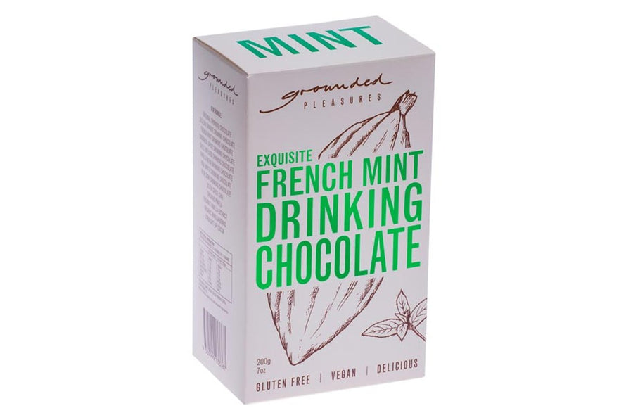 GROUNDED PLEASURES DRINKING CHOCOLATE - FRENCH MINT